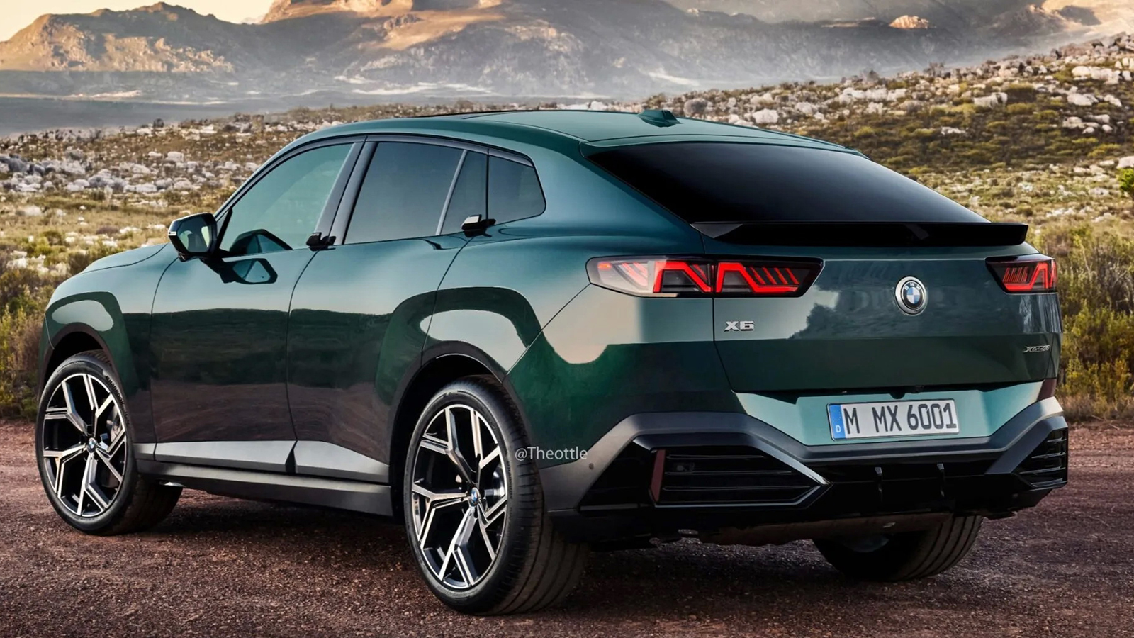Η BMW δεν έχει πει τίποτα για μία νέα Χ6, αλλά σχεδιαστής την ετοίμασε 